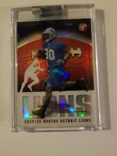2003 Topps Pristine Charles Rodgers Refractor Uncirculated #78  Lions 60/1449 RC