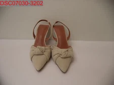 Stain, Asos Design Women Natural Soraya 2 Knotted Slingback Shoes 8.5 113803504