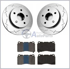 BREMSSCHEIBEN PERFORMANCE KLÖTZE VORNE FÜR FORD MUSTANG 2007 - 2014 5.4L GT500