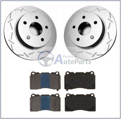 BREMSSCHEIBEN PERFORMANCE KLÖTZE VORNE FÜR FORD MUSTANG 2007 - 2014 5.4L GT500