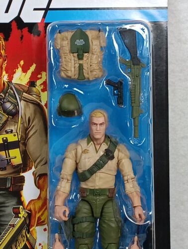Figura de acción retro Hasbro 2024 serie clasificada GI Joe Duke sin usar, en caja nueva sellada - Imagen 2 de 10