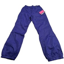 NWT Vintage Obermeyer Purple Ski Snow Sketch Non-Insulated Pants Women  s Size 10