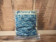 Vintage Silkies 050702 Control Top XL Honey Queen Beige Pantyhose Nylons NIP