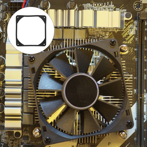 5 PCS Computer Fan Shock-proof Pad Anti-vibration Mat Absorption - Afbeelding 5 van 12