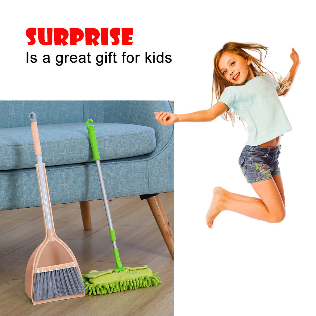 children's broom and dustpan set