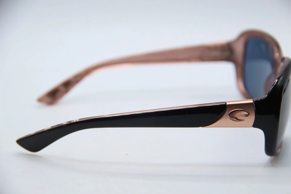 NEW COSTA DEL MAR GANNET GNT 132 BLACK PINK POLARIZED AUTHENTIC SUNGLASSES 60-19 - Image 4 of 4