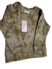 Boys Toddler Cat  Jack Army Green Sweatshirt Size 3T