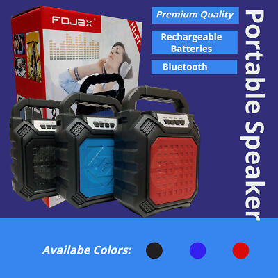 Altoparlante Bluetooth FM Radio Portatile Digale Con Supporto