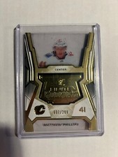 2021-22 UPPER DECK SPX HOCKEY FINITE ROOKIES MATTHEW PHILLIPS 037/299 #F-16