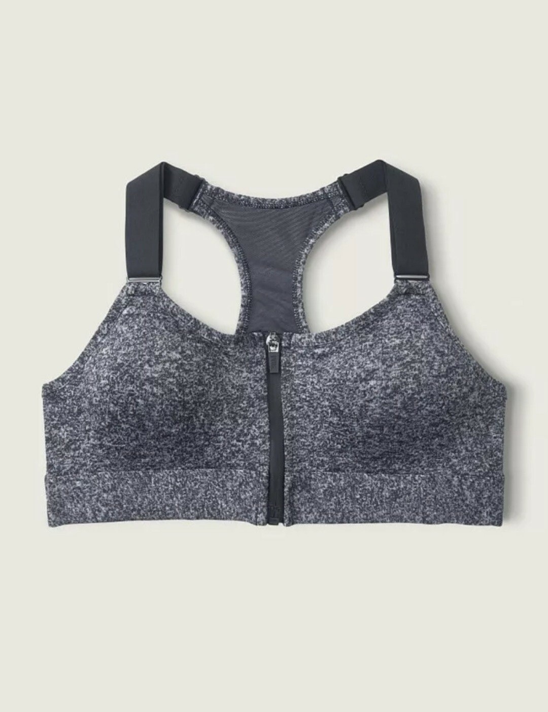 VICTORIA'S SECRET VS PINK  HIGH IMPACT ZIP FRONT SPORTS BRA,Size XL, RRP $36.95 image 5