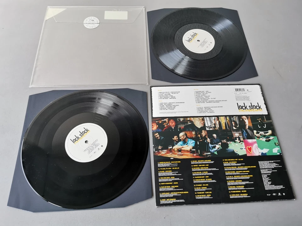 ROBBIE WILLIAMS STONE ROSES lim 180 g Vinyl 2LP Soundtrack Lock, Stock (1998 UK) - Imagem 2 de 3