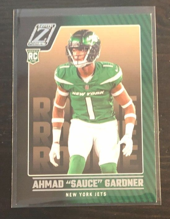 2022 Panini Zenith AHMAD "SAUCE" GARDNER Rookie Card RC 128 Jets eBay