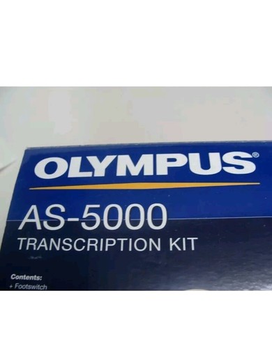 Olympus Transcription Kit Pedal and Headphones AS-5000 - Picture 2 of 8