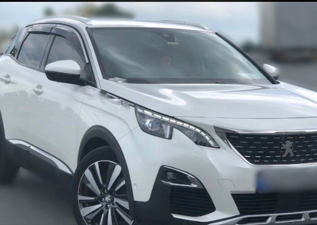 PEUGEOT 3008 20162021 DARK TINTED WINDSUNRAINDEFLECTORSVISOR 4