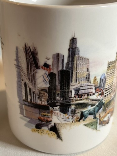 Chicago Now Coffee Mug Tea Cup Windy City Chicago City Scape - Picture 7 of 14