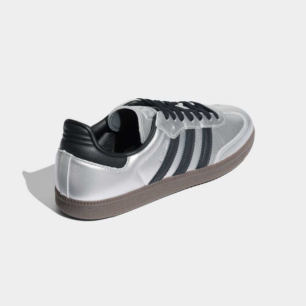 Adidas Originals SAMBA OG Silver Metallic/Core black JI4218