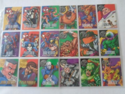 Marvel Vision Full 100 Trading Card Set +4 Mini Magazine