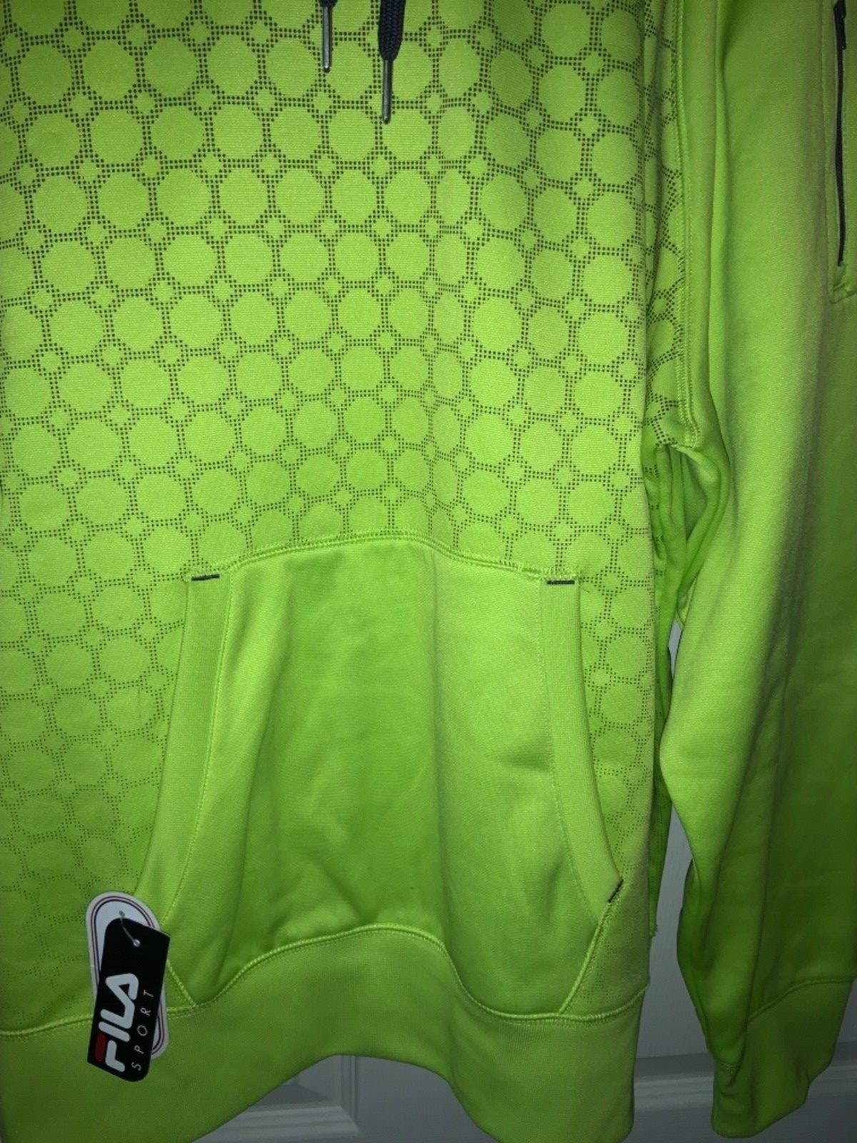 Felpa pullover uomo Fila con cappuccio XL