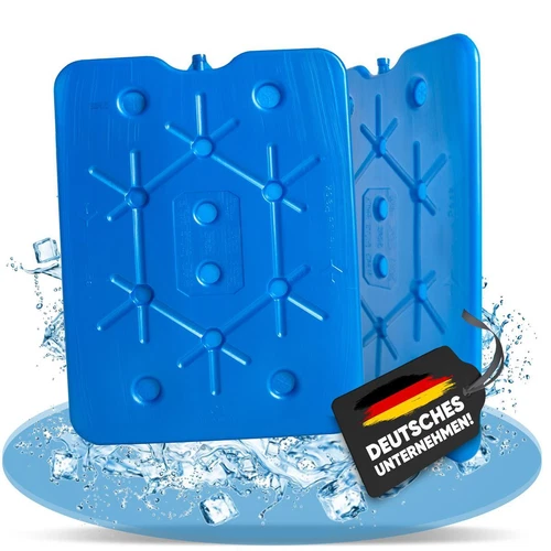 2 x Nemt 800 ml Flacher Kühlakku Kühlelemente für Kühltasche oder Kühlbox NEU