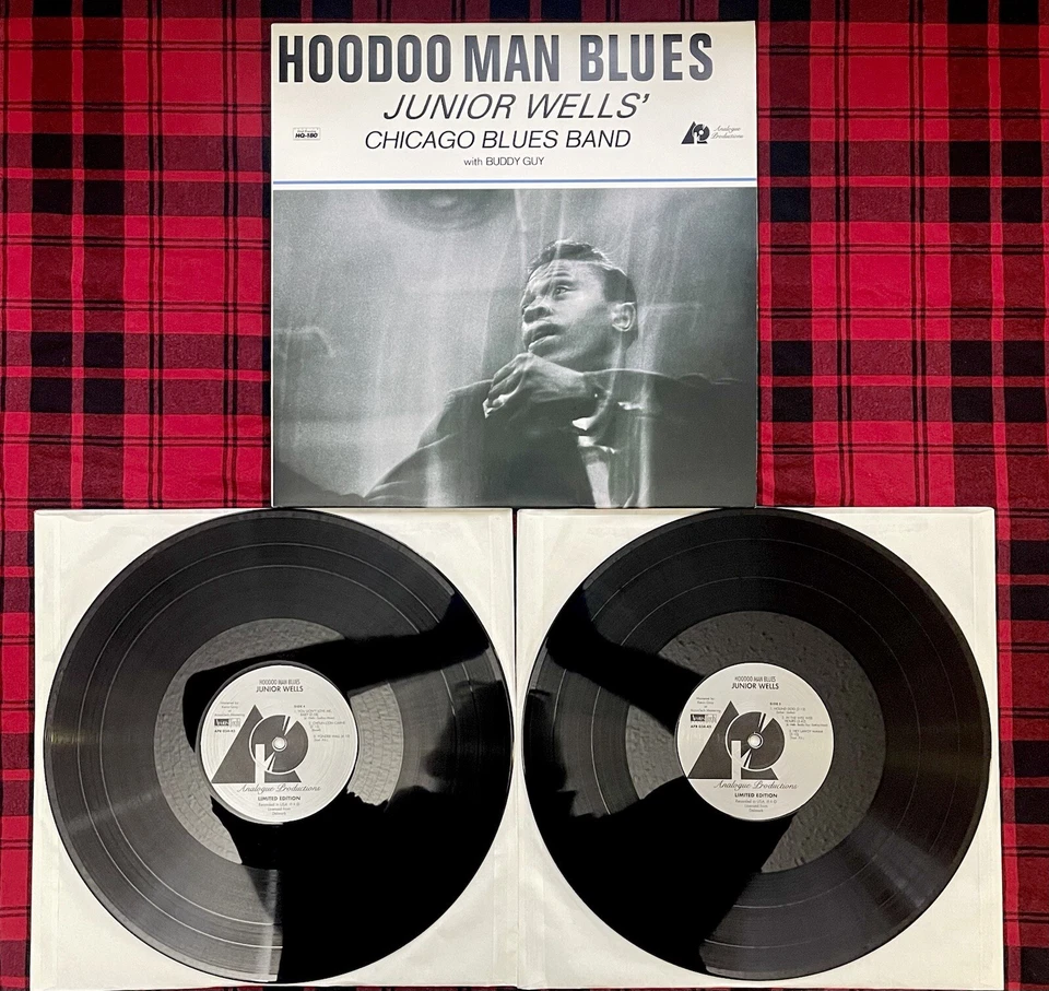 Junior Wells Hoodoo Man Blues 2020 Lmt 200g Double Vinyl Record LP Foto 3 de 4