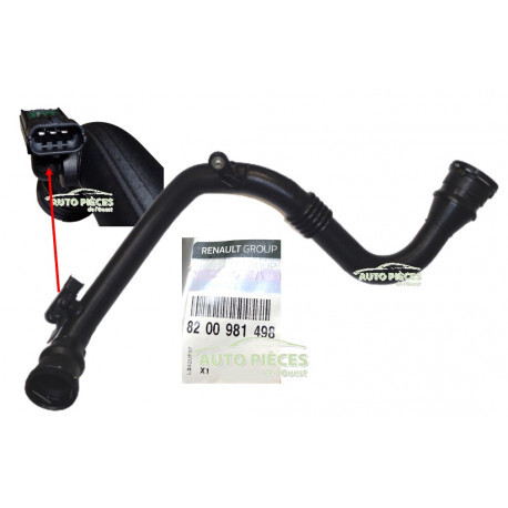 Tuyau air turbo Renault Fluence 1.5 dCi durite suralimentation 8200981498