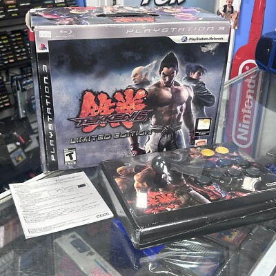PS3 Tekken 6 Fight Stick In Box! W/ Dongle! Excellent Tested | eBay