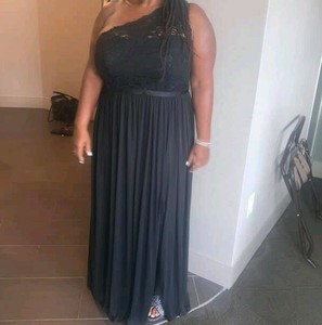 david's bridal one shoulder