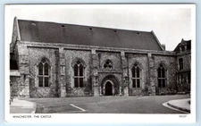 RPPC WINCHESTER Castle England UK Postcard