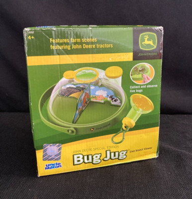 Science Fun! 2012 John Deere BUG JUG Live Insect Viewer Farm Scenes Uncle Milton