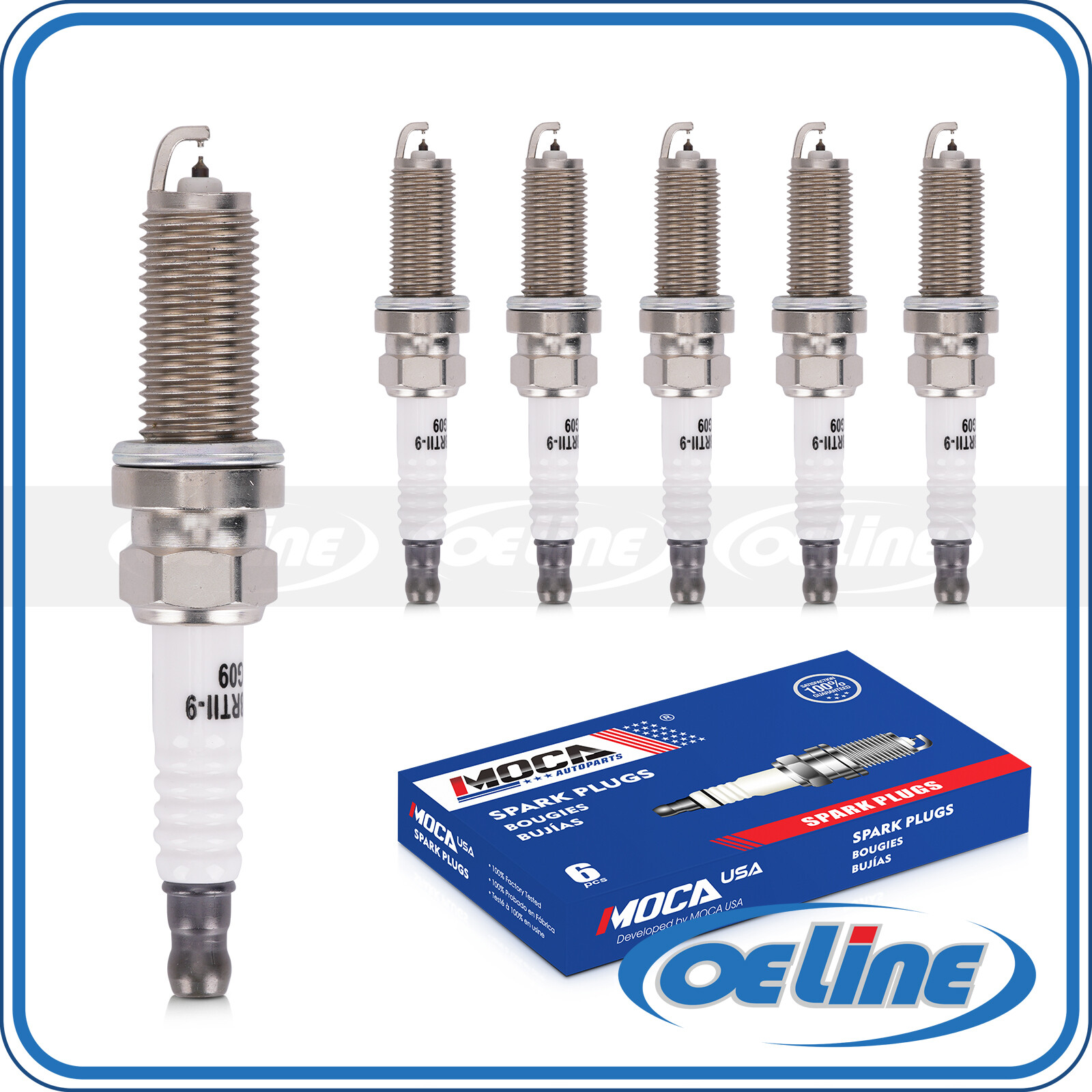 Spark Plugs for 2008-2018 BMW INFINITI Mercedes-Benz Nissan Subaru 