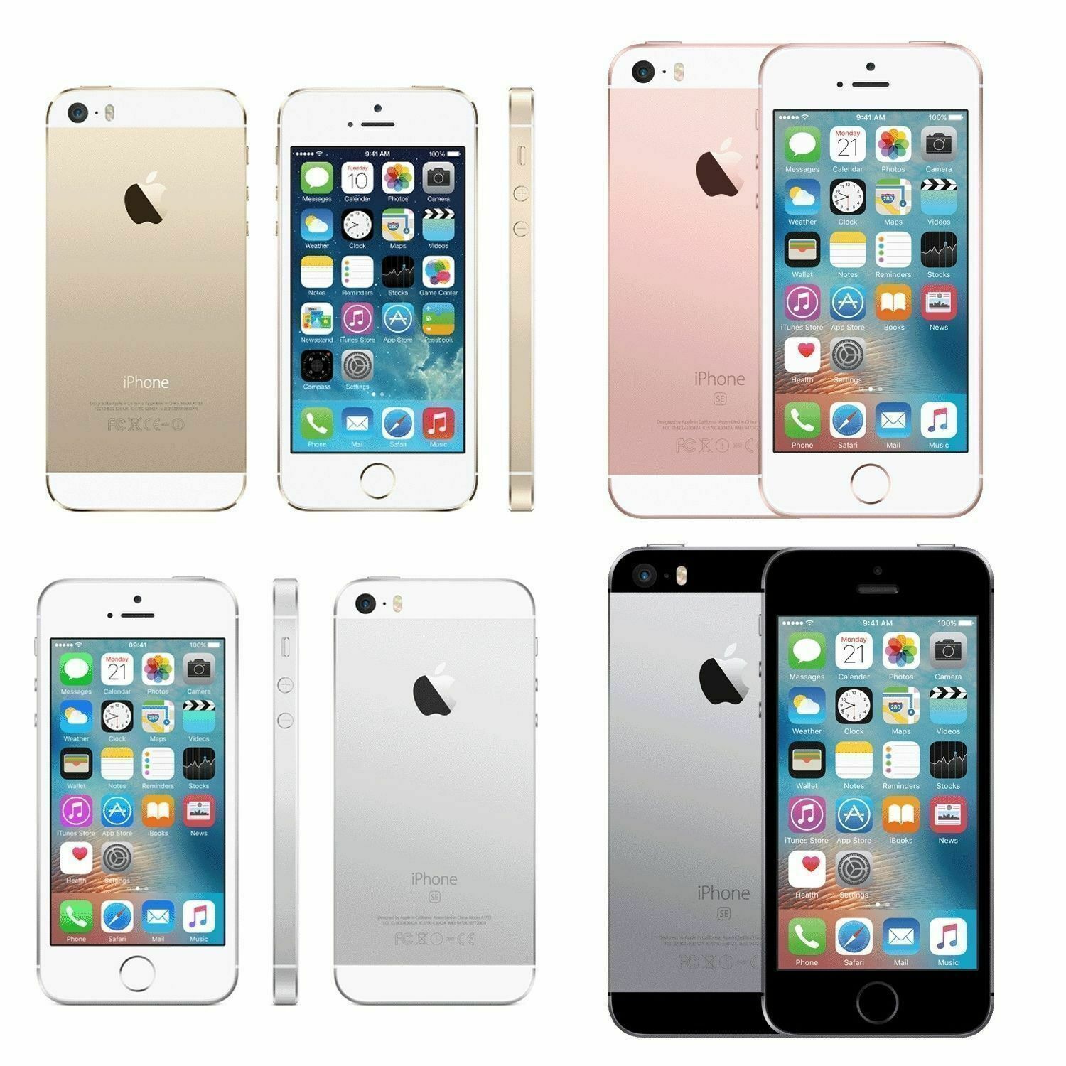 The Price Of Apple iPhone SE 1St Gen Fully Unlocked GSM/CDMA 16GB 32GB 64GB 128GB Good | Apple iPhone