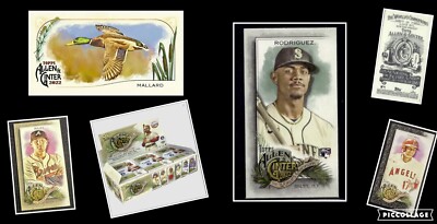 2022 Allen Ginter: Mini/A&G Back/Inserts/Gold/Black/RC Design ''Pick a Card''