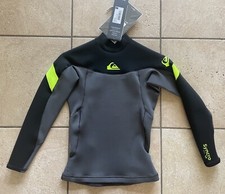 Quiksilver Boys 1.0 Syncro L/S Jacket Wetsuit Top EQBW803006- Size 12-NWT