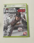 Major League Baseball 2K9 (Microsoft Xbox 360, 2009) CIB Complete