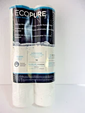ECOPURE EPW2S STRING WOUND FILTER UNIVERSAL FIT 2 PACK NEW