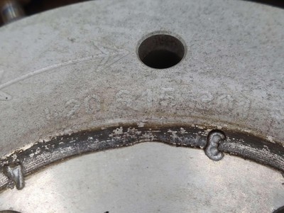 08-13 Audi R8 Front RH Right Brake Rotor 420615301 54K KMS | eBay