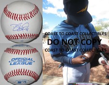 Dee Gordon Seattle Mariners Dodgers Marlins signed autographed baseball proof