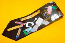 SAVE THE CHILDREN MULTI COLOR " SCHOOL DAYS " MOTIF TIE - TIES - DESIGNER TIES.