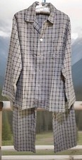 VTG Mens Pajamas Set JCPenney Long Sleeve 100 Cotton SIZE M 38-40 New