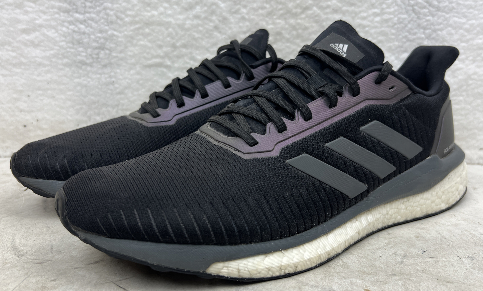 Adidas Solar Drive Boost Men's Size 14 US Black Running Sneakers Shoes  EF0789 VG | eBay