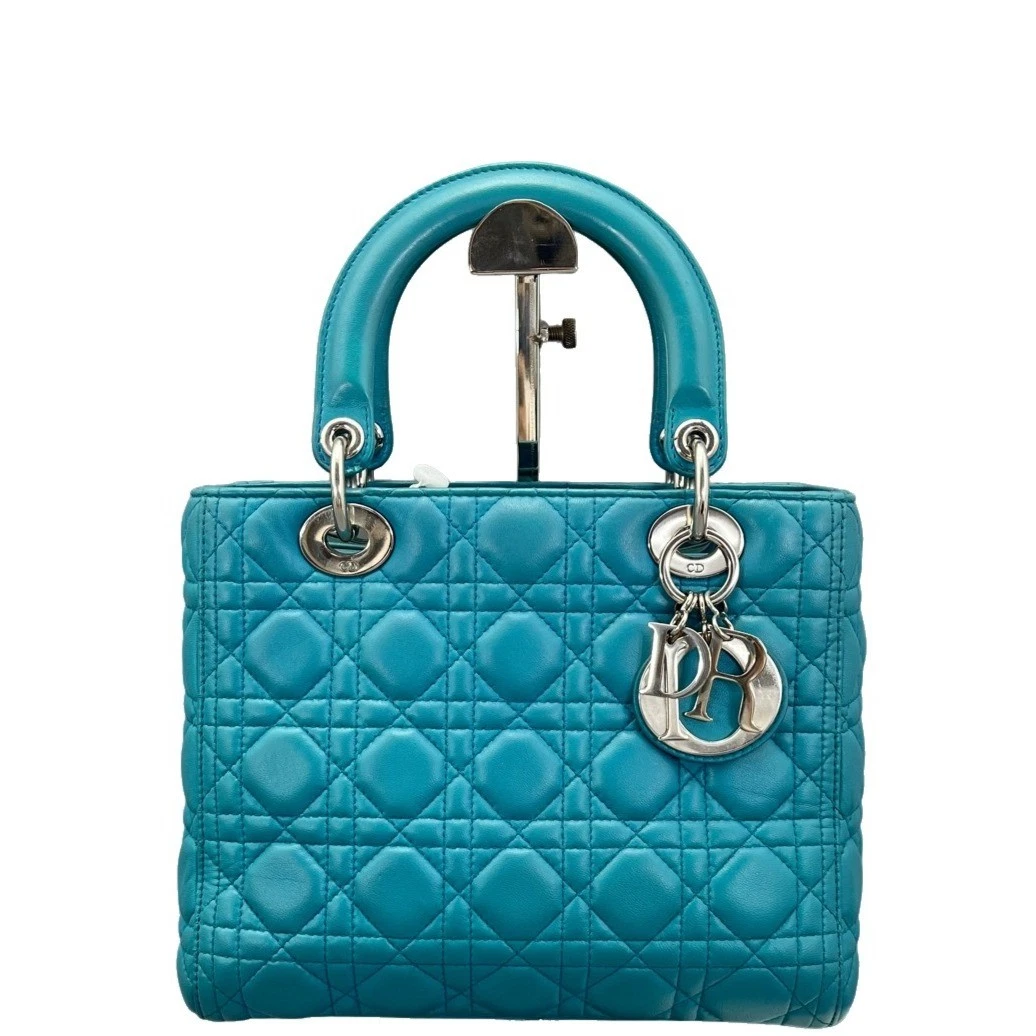 美品　ChristianDIOR 58✖️58 ブルー 25+ Dior Satchel/Top Handle Bag Blue Bags & Handbags for Women for
