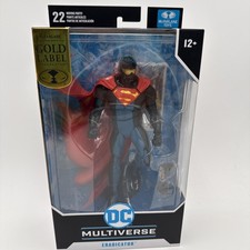 DC Multiverse Eradicator 7 Action Figure Shock Wave McFarlane Gold Label Sealed