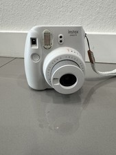 Fujifilm Instax Mini 9 Instant Camera - Smokey White With Strap
