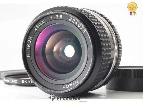 [Exc+4] Nikon Ai-s Nikkor 24mm f2.8 Wide Angle Lens for F3 FM2 FM3A From JAPAN