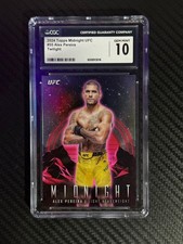 2024 Topps Midnight UFC Alex Pereira /99 Twilight #55 CGC 10