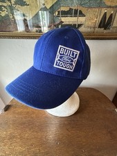 Built Ford Tough Blue Baseball Hat Ball Cap Dad Embroidered