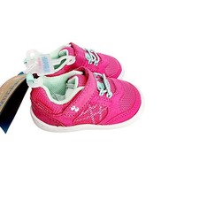 Surprize By Stride Rite Size 3 Pink Kids Sneakers Stage 2 first walker New