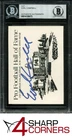SIGNED AUTOGRAPHED EARL CAMPBELL HOF CUT SIGNATURE BGS AUTHENTIC AUTO