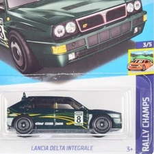 HOT WHEELS 1:64 LANCIA DELTA INTEGRALE #8 GREEN HHF56 OUT OF PRODUCTION SEALED!!