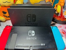 Nintendo Switch 32GB Blue/Red Joy-Con Console TESTED Some Signs Of Use And Play